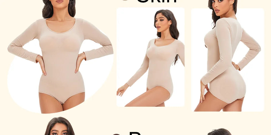 Long-Sleeve Full Coverage Shaper