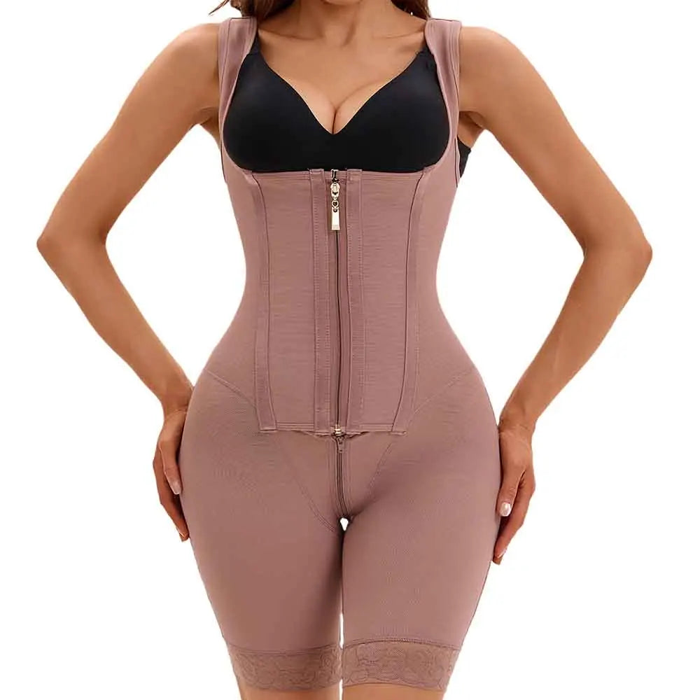 Colombian Faja – Zip Front Full Body Shaper