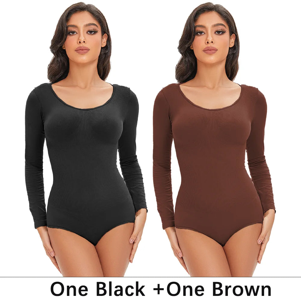 Long-Sleeve Full Coverage Shaper