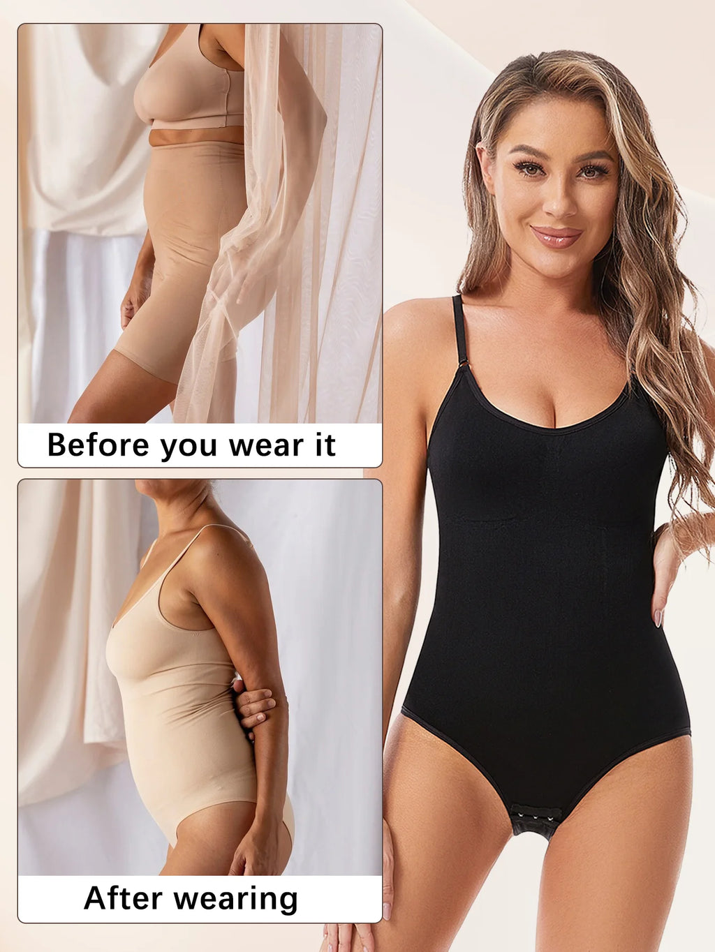 Seamless Tummy Control Bodysuit