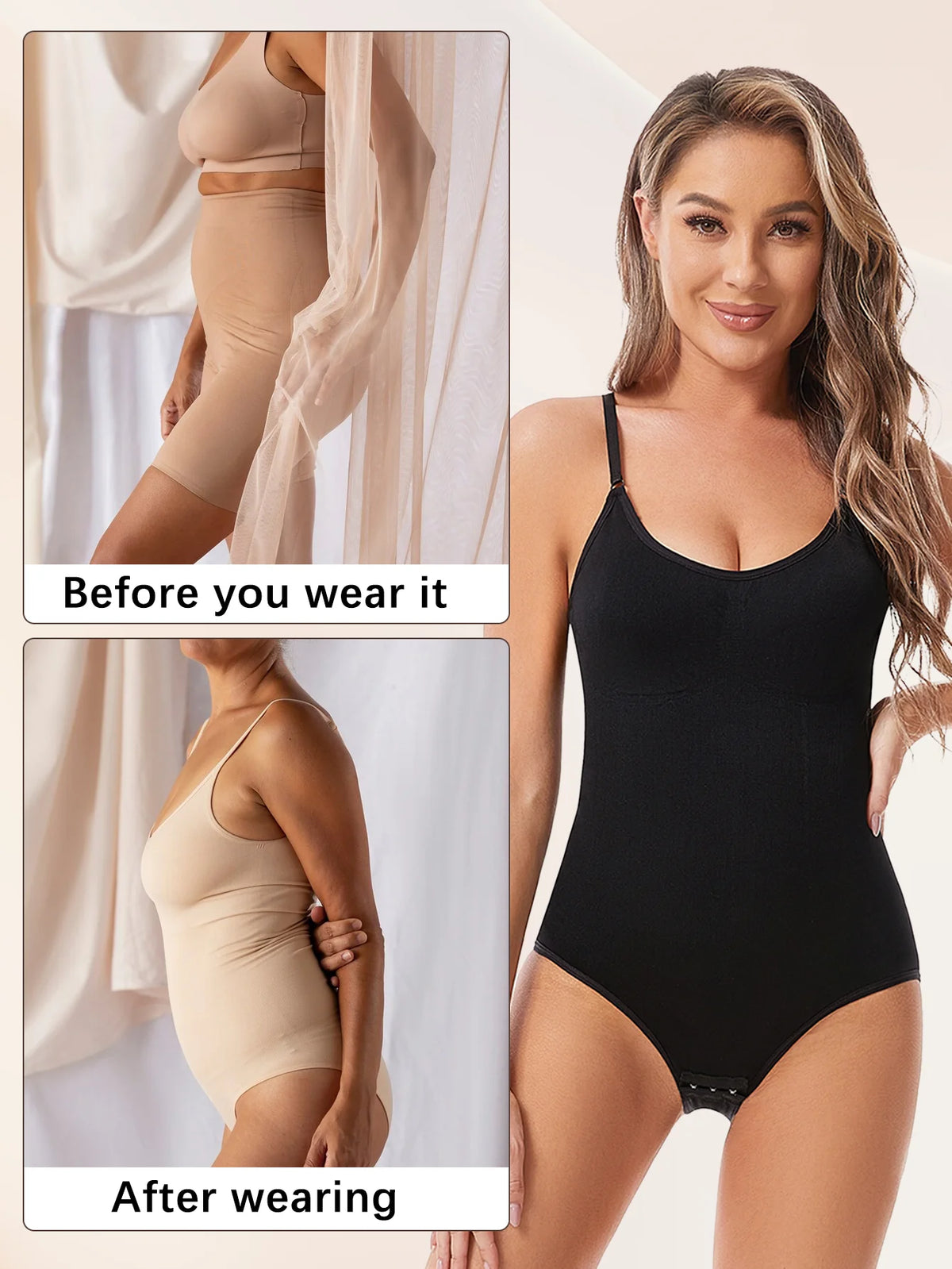 Seamless Tummy Control Bodysuit