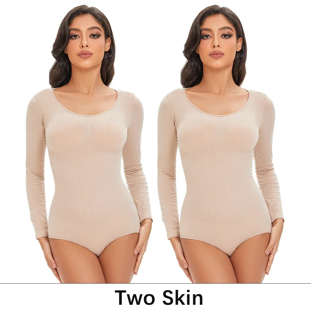 Long-Sleeve Full Coverage Shaper