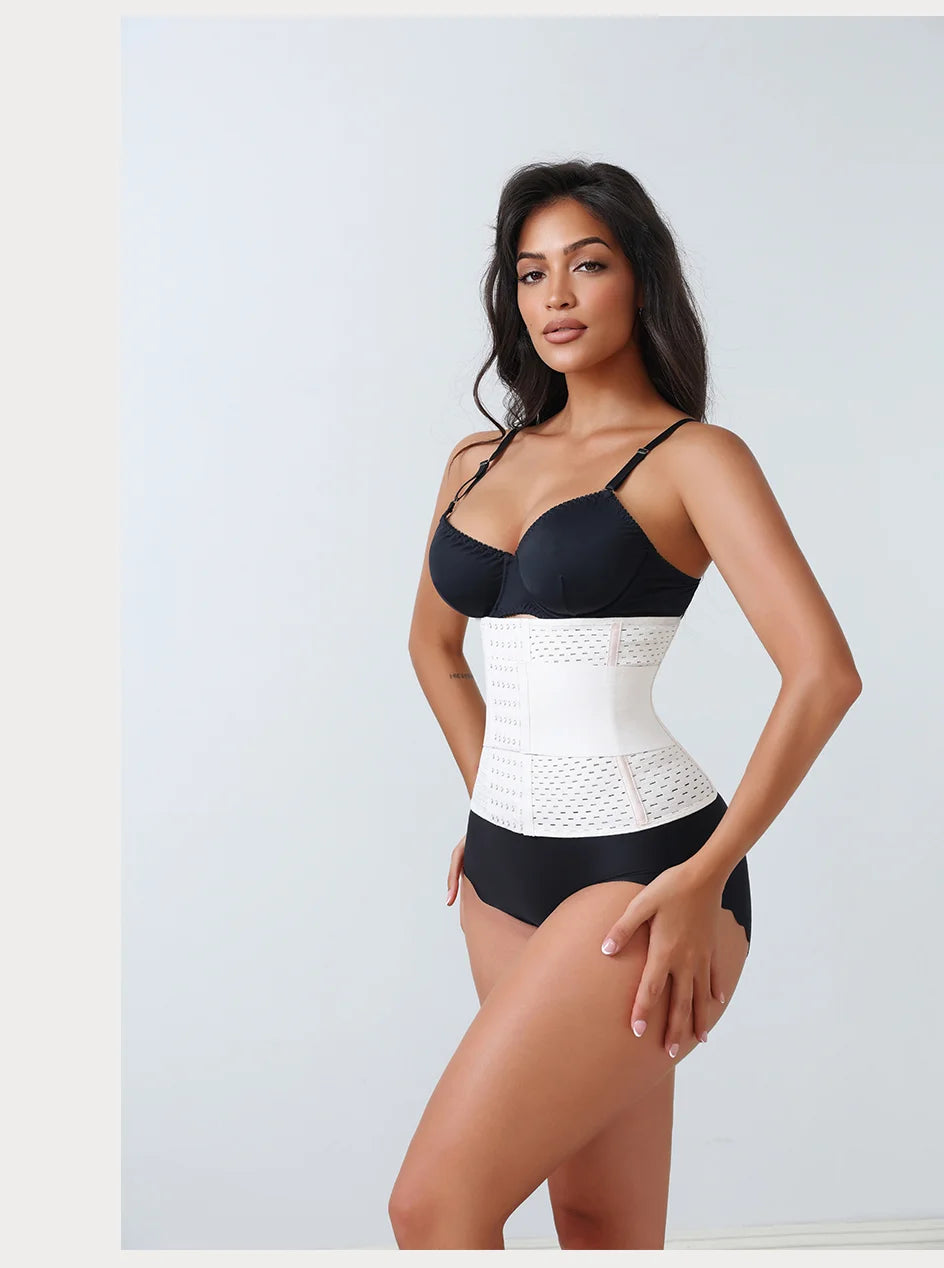 Corset Waist Trainer – Double Belt Cincher
