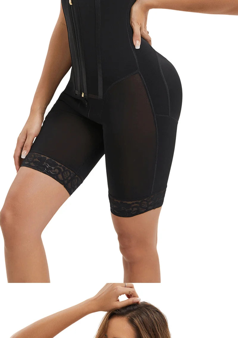 Colombian Faja – Zip Front Full Body Shaper