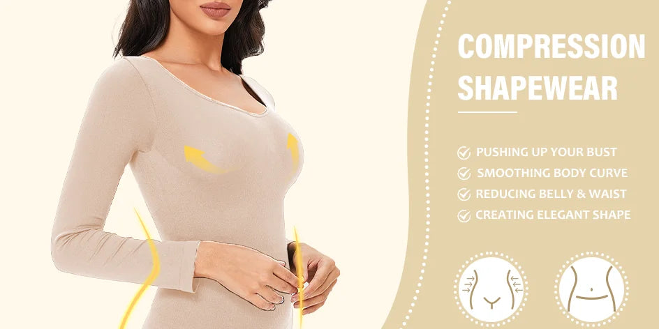 Long-Sleeve Full Coverage Shaper