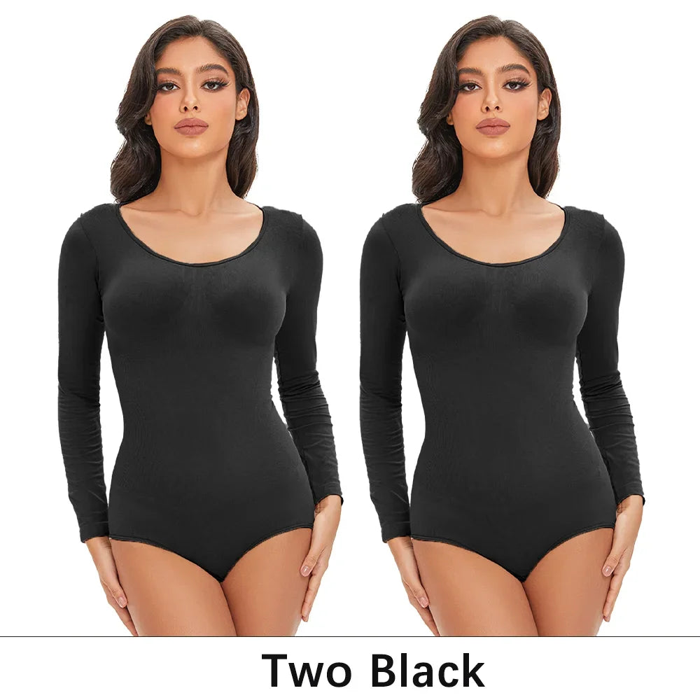 Long-Sleeve Full Coverage Shaper