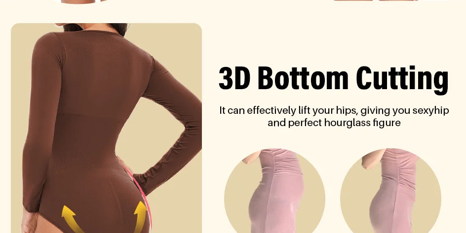 Long-Sleeve Full Coverage Shaper