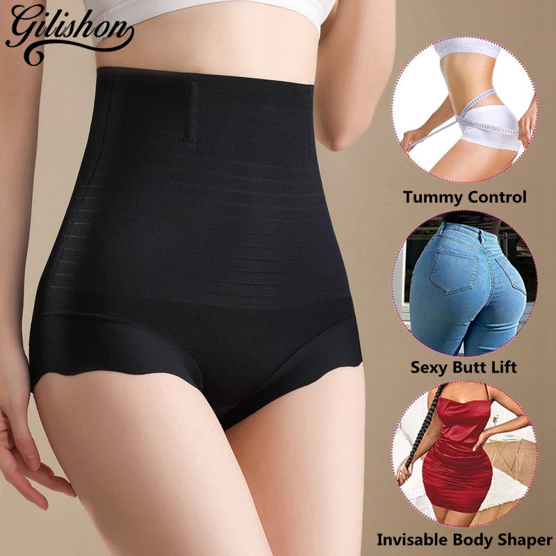 High-Waist Shaping Shorts