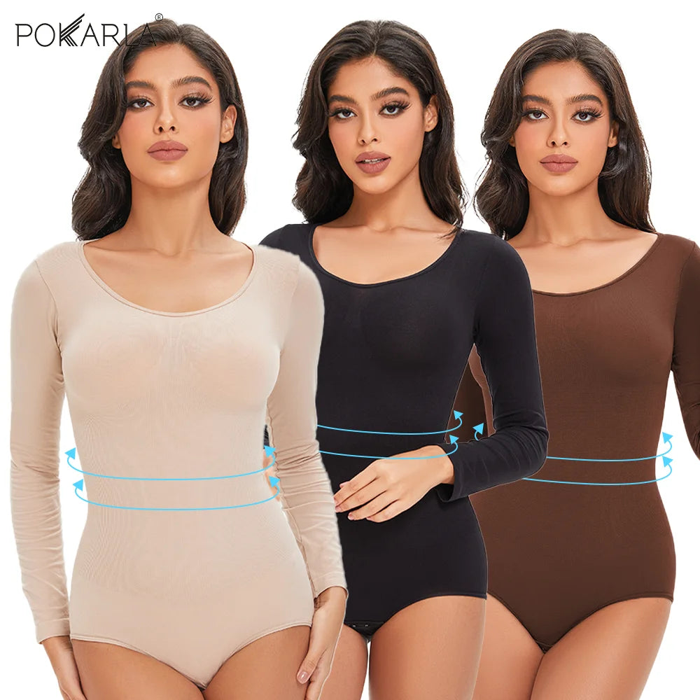 Long-Sleeve Full Coverage Shaper