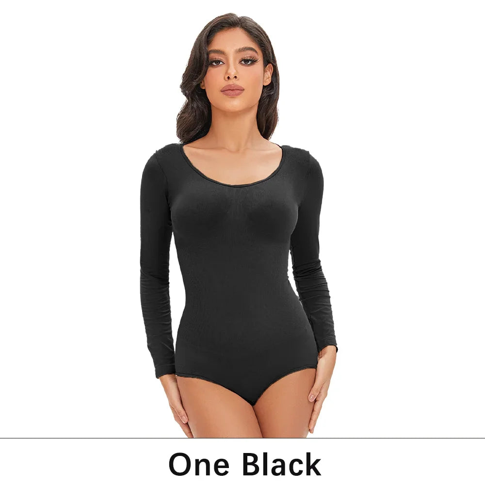 Long-Sleeve Full Coverage Shaper