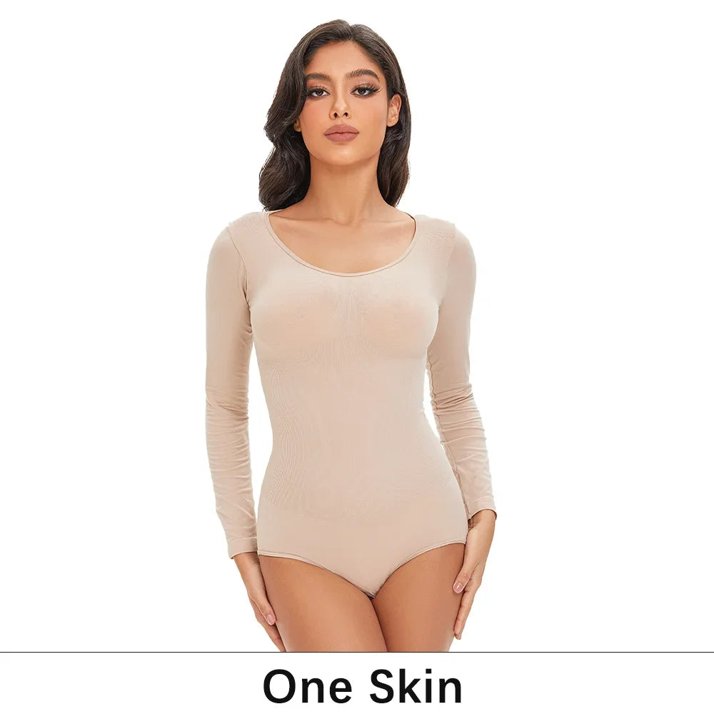 Long-Sleeve Full Coverage Shaper
