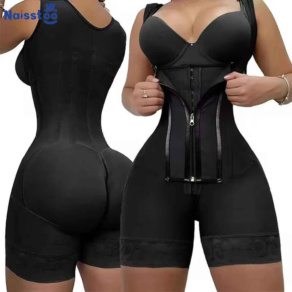 Colombian Faja – Zip Front Full Body Shaper