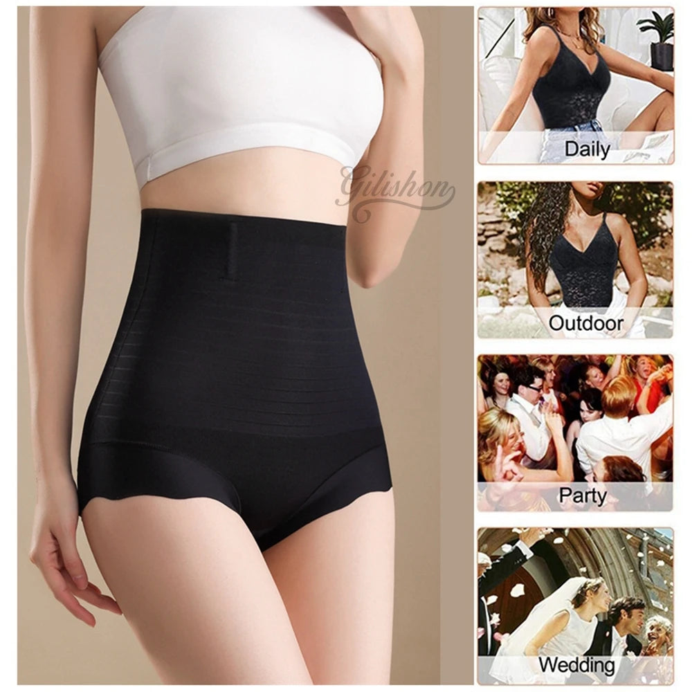 High-Waist Shaping Shorts
