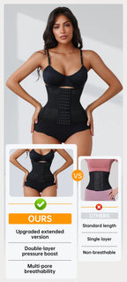 Corset Waist Trainer – Double Belt Cincher