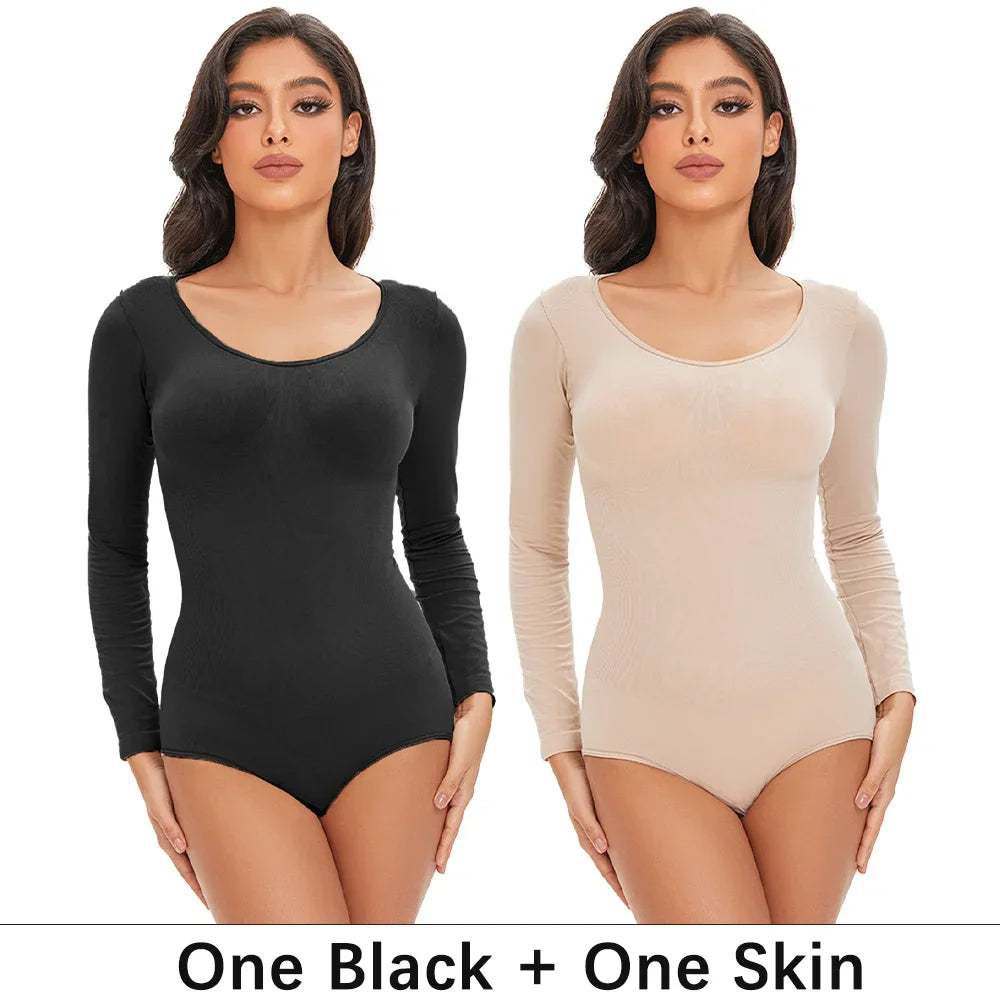 Long-Sleeve Full Coverage Shaper