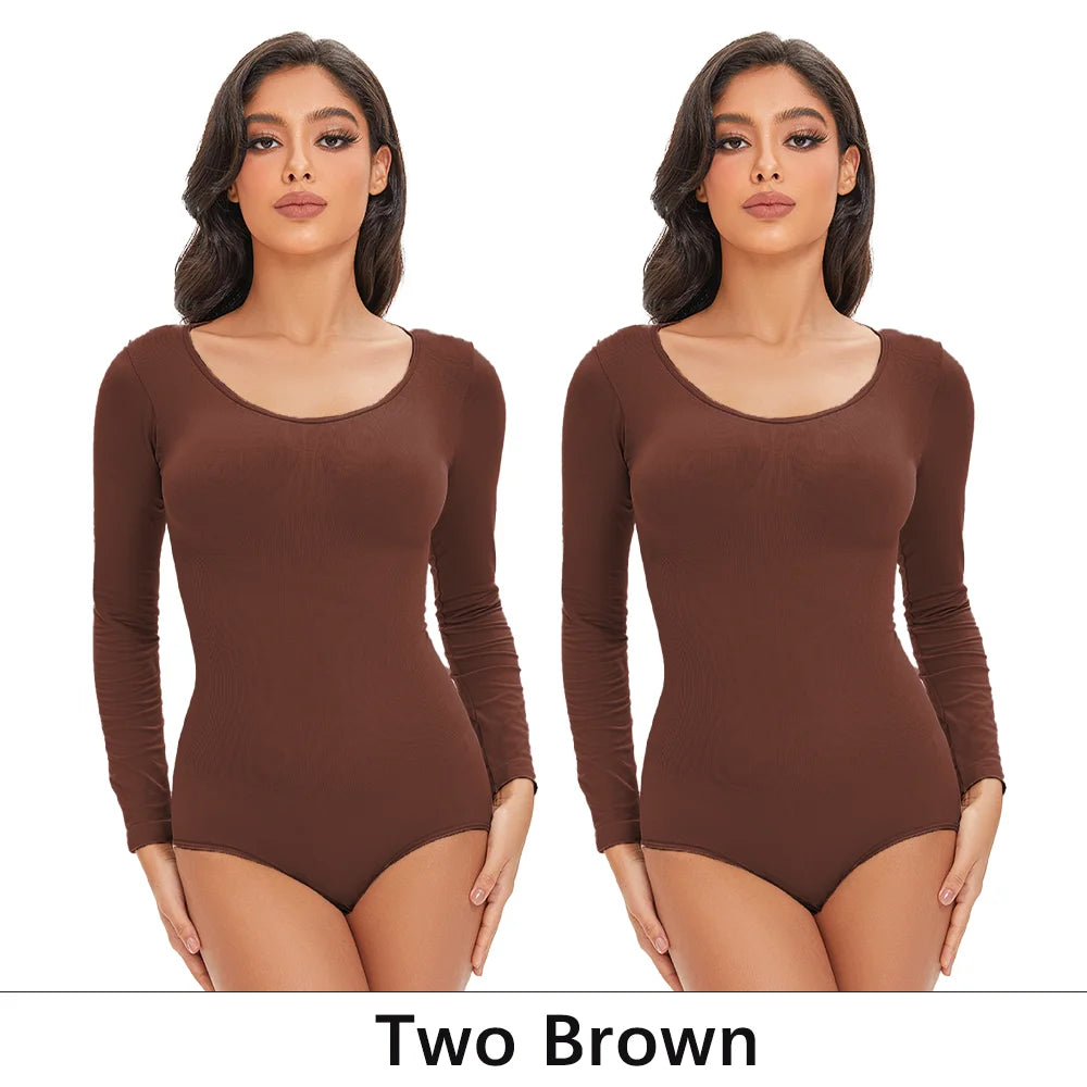 Long-Sleeve Full Coverage Shaper