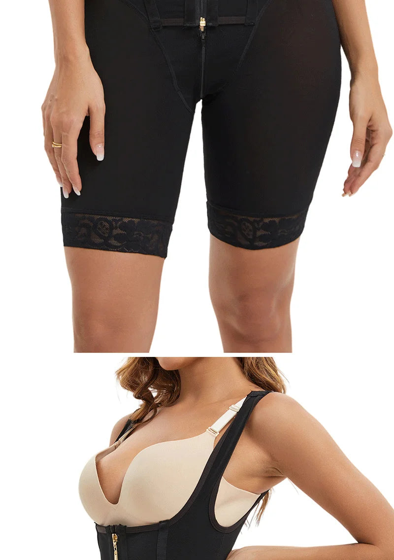 Colombian Faja – Zip Front Full Body Shaper