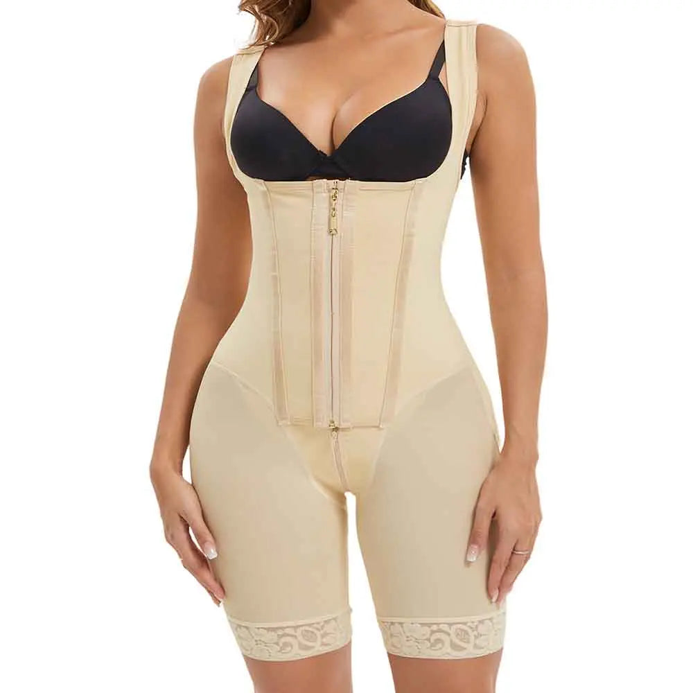 Colombian Faja – Zip Front Full Body Shaper