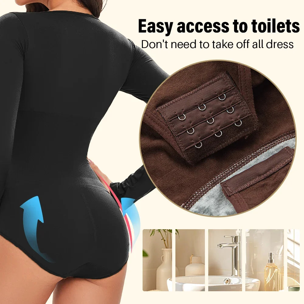 Long-Sleeve Full Coverage Shaper