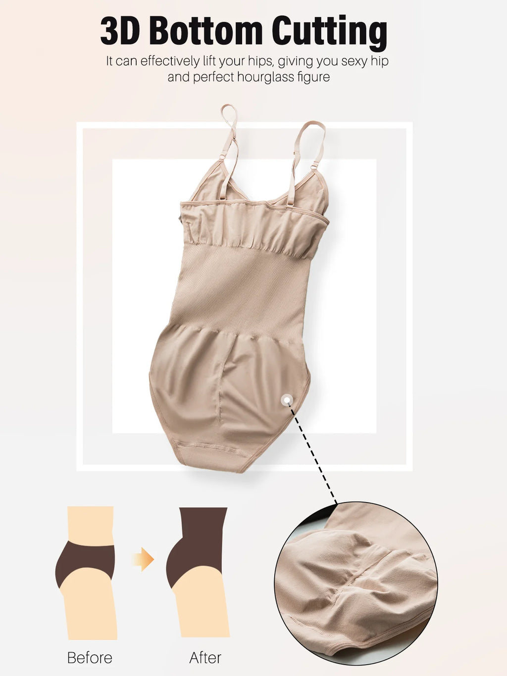 Seamless Tummy Control Bodysuit